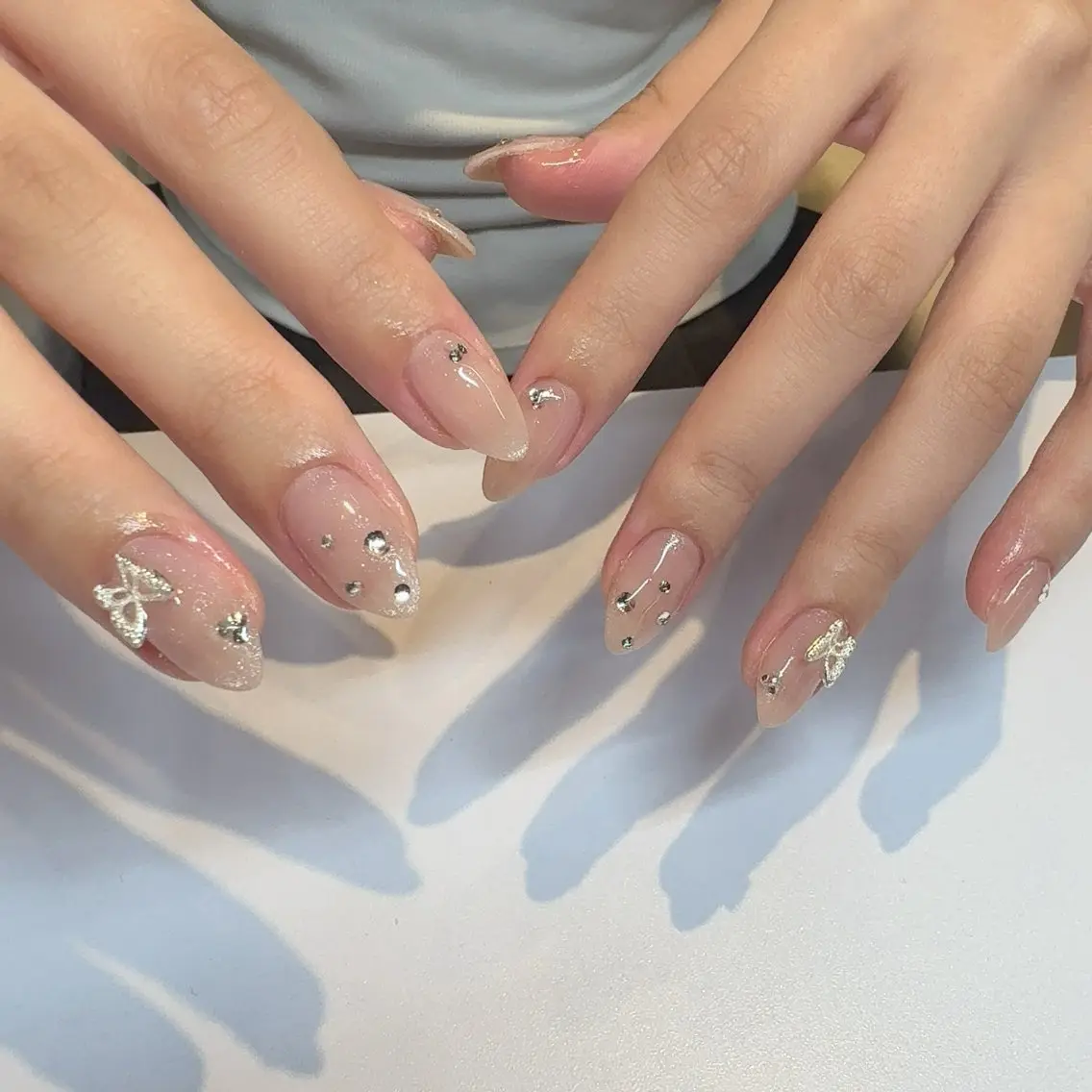 ネイル ハンドネイル ☁️BLITZ 🎀笠原雪音🎀のネイルデザイン