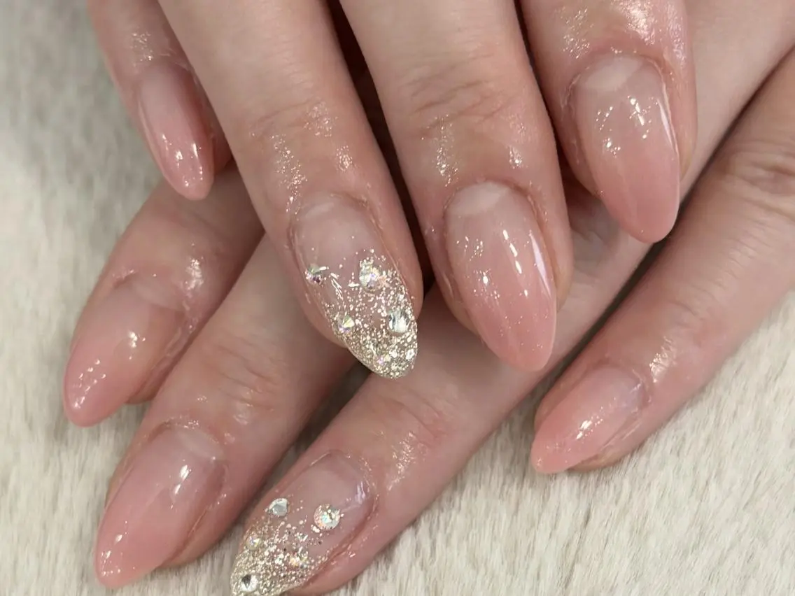 【オフあり】ハンド💅🏼ワンポイントコース❤︎パラジェル変更可🙆🏻‍♀️の写真
