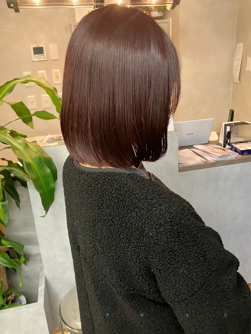 ショート カラー カット ヘアカラー 透明感カラー/ 髪質改善町田佑人のヘアスタイル