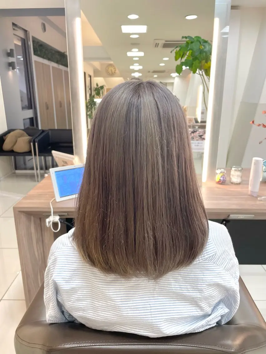 セミロング ヘッドスパ/ 鎌倉 アズサのヘアスタイル