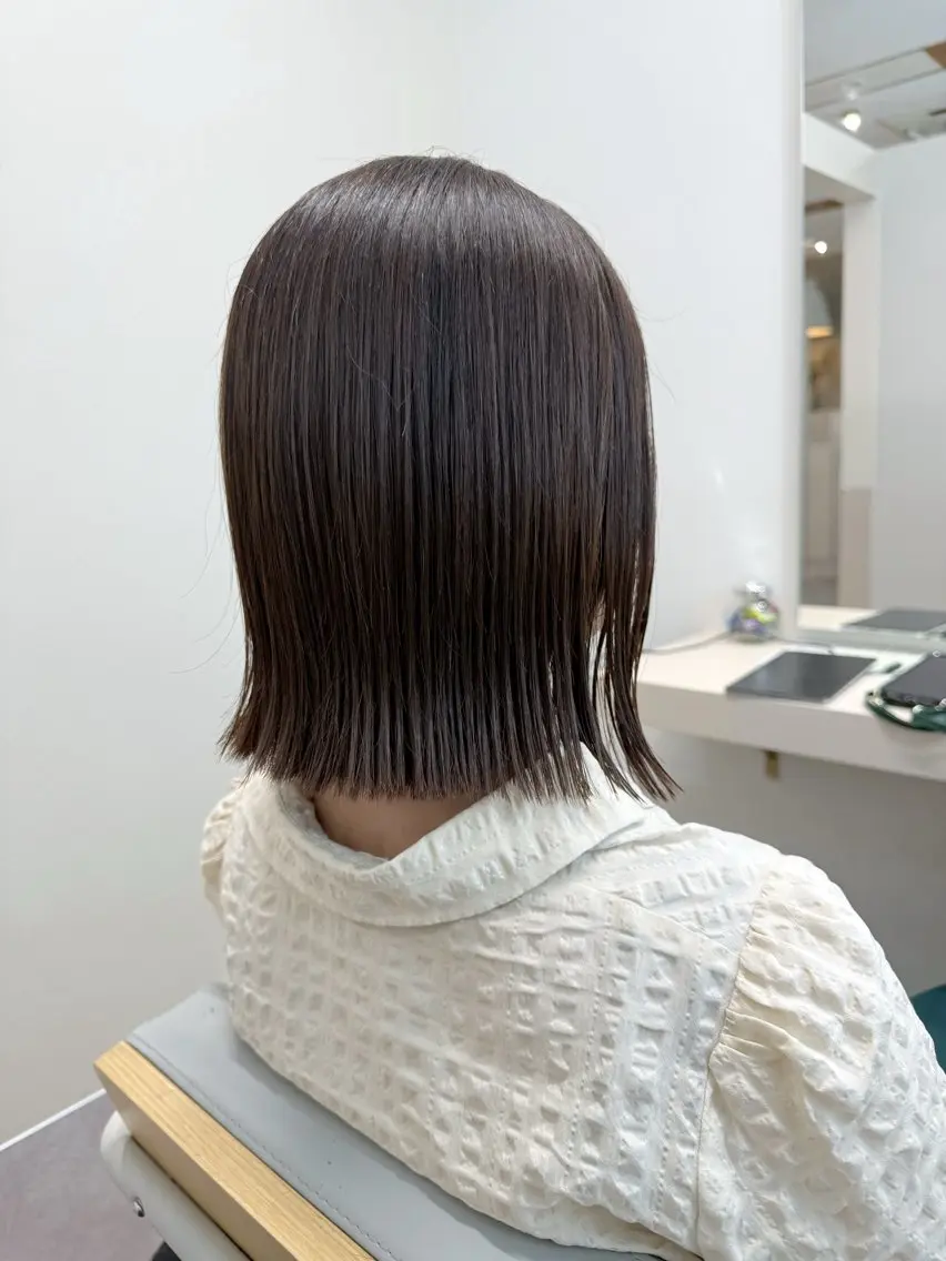 ショート カラー カット ヘアカラー トリートメント HIROKI ” ボブのヘアスタイル