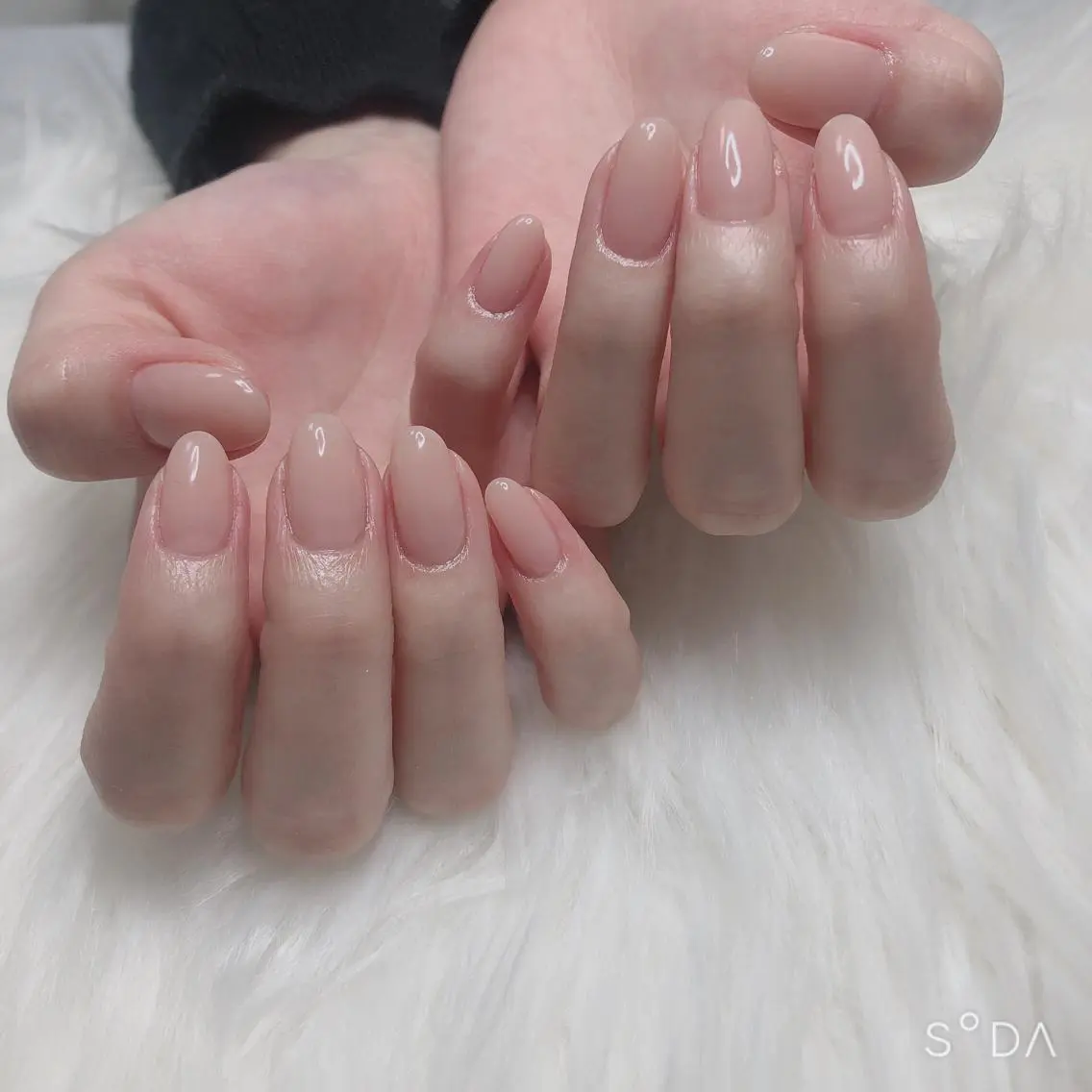 𓇼hand nail(ケアあり)ワンカラー𓇼の写真