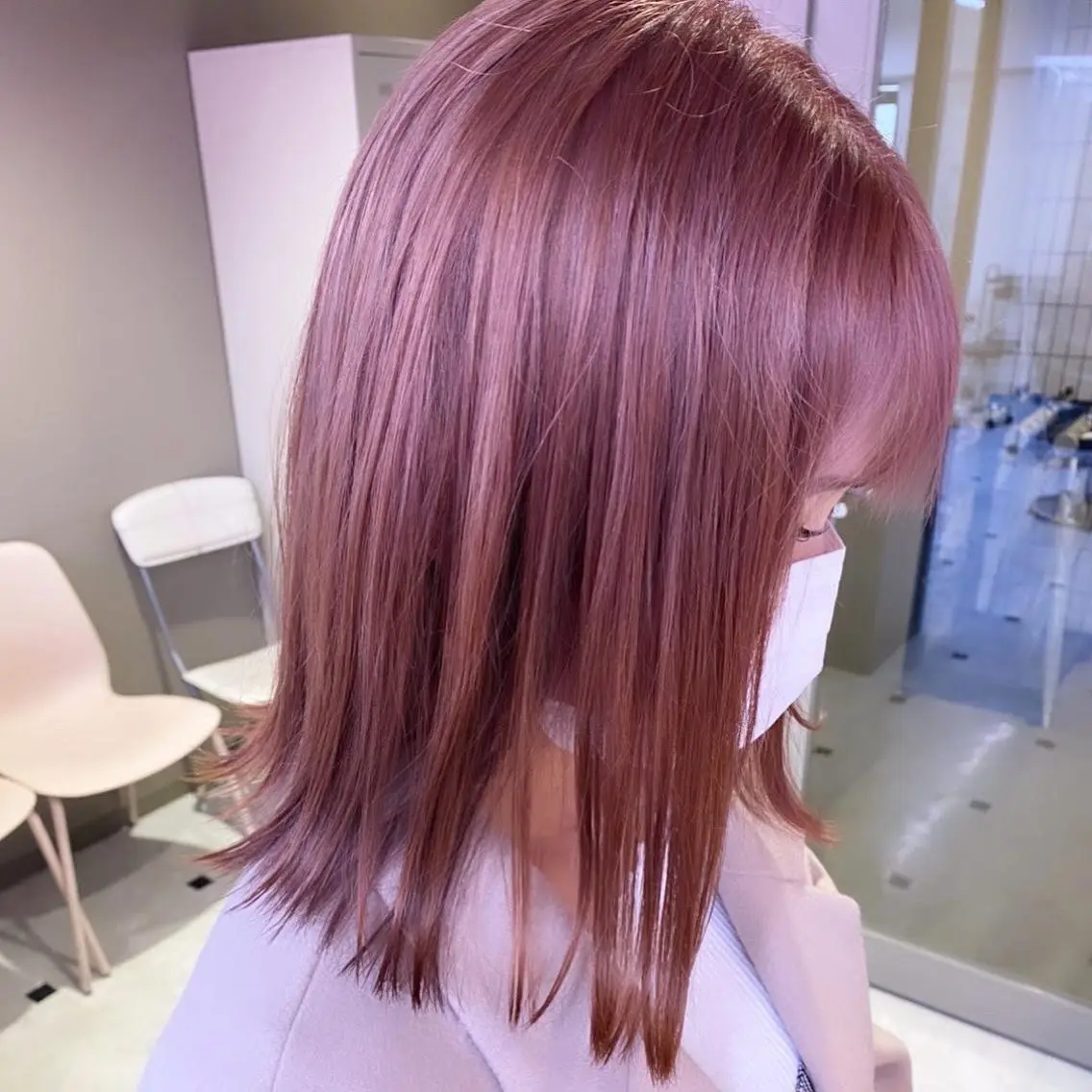 カラー レイヤーダブルカラー KYONのヘアスタイル