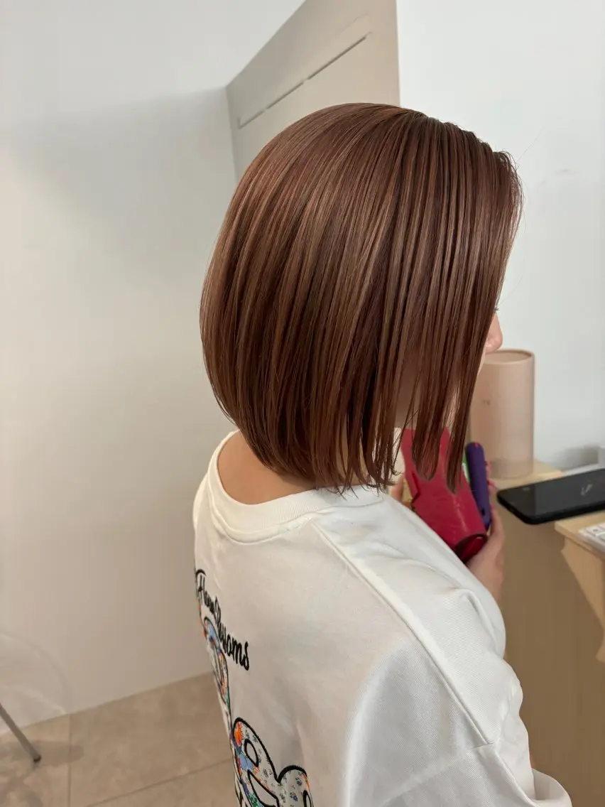 ショート カット ヘアカラー トリートメント Rondo岐阜公式/ 岐阜No.1髪質改善のヘアスタイル