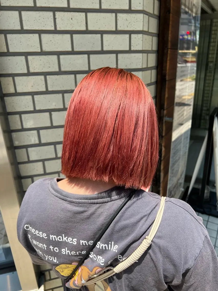ミディアム カラー ヘアカラー トリートメント 🌞レイヤー×カラー 前川那津美🌞のヘアスタイル