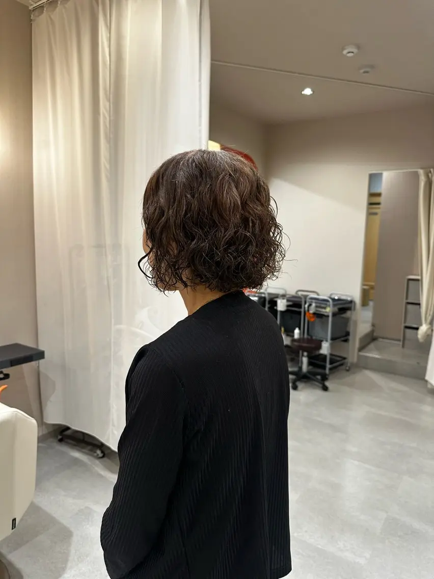 パーマ カット パーマ 和泉市／mahae 吉田のヘアスタイル