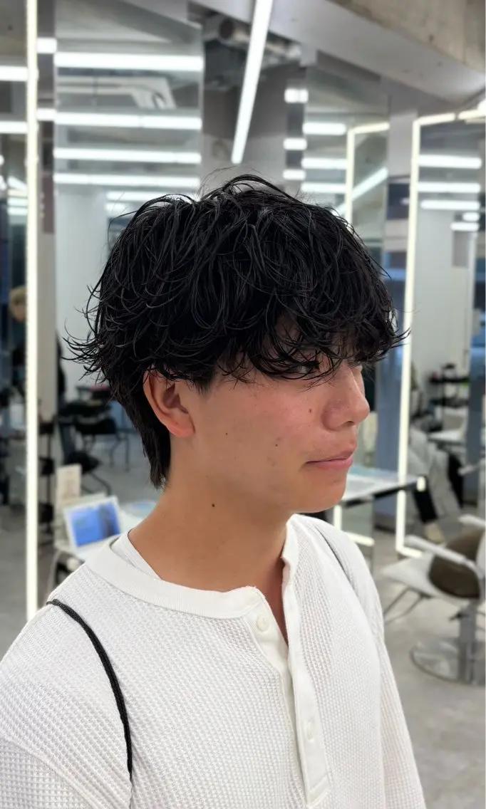 パーマ メンズ カット パーマ 💎メンズ特化🔥 カット/パーマのヘアスタイル