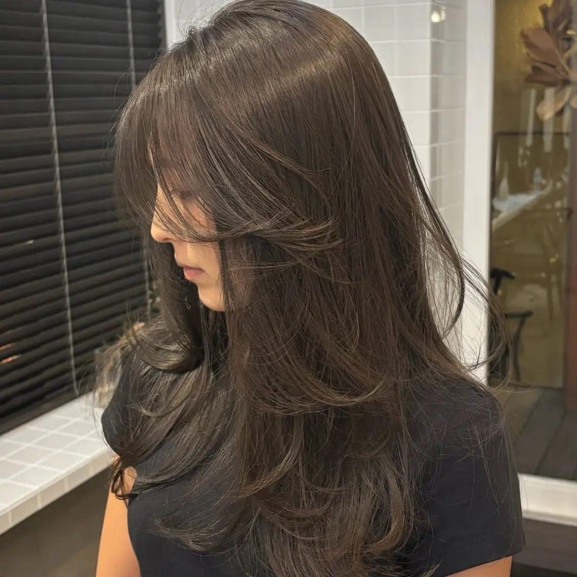 セミロング カラー 原宿/透明感カラー 🌴yacoのヘアスタイル