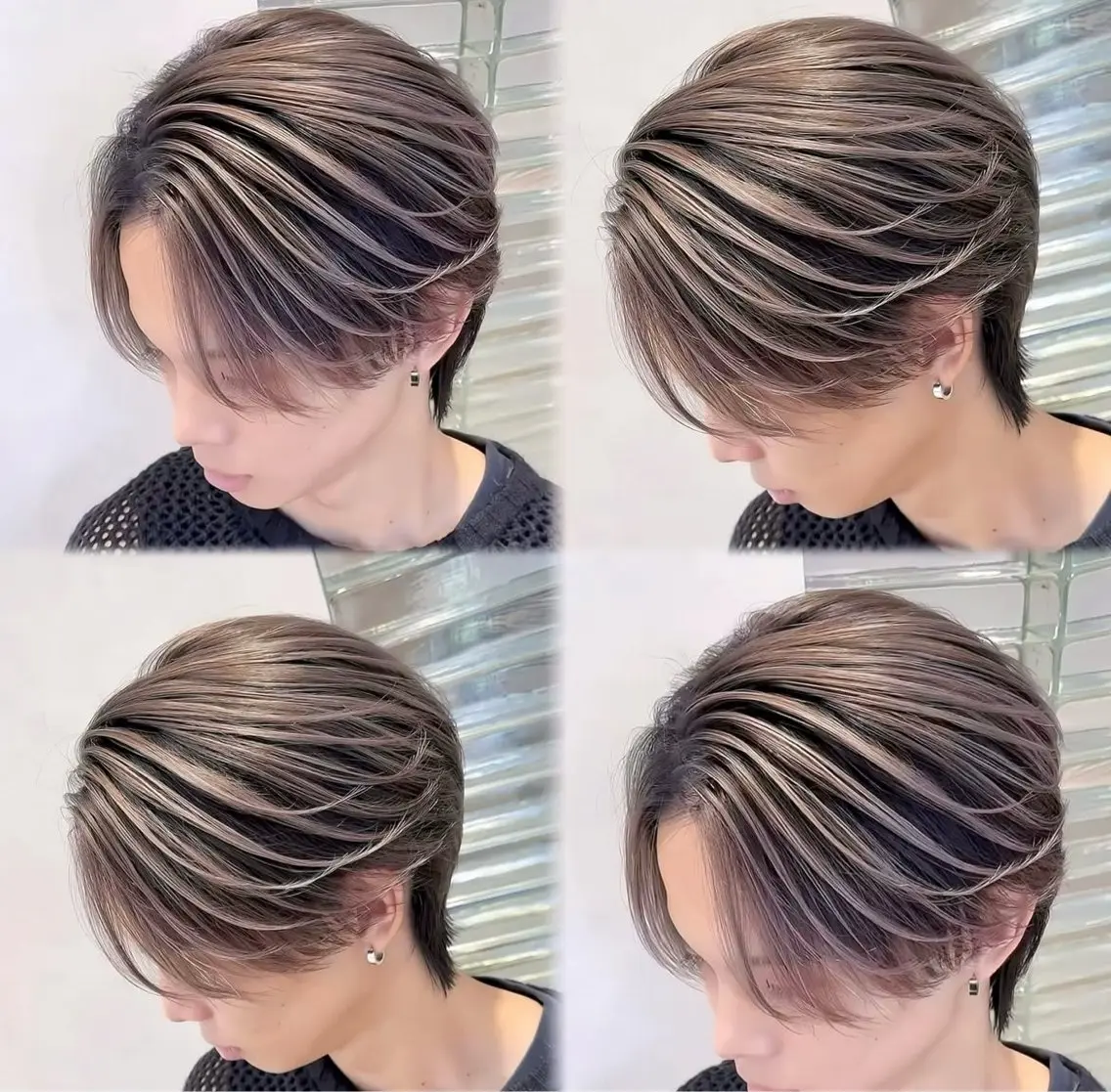 メンズ メンズバレイヤージュ 🔥メンズヘア🔥 かいきのヘアスタイル