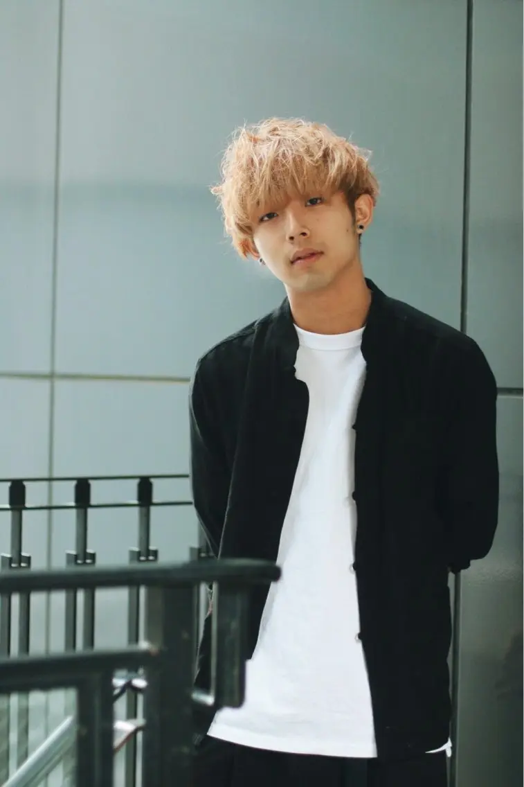 カラー メンズ 水相 智貴のヘアスタイル