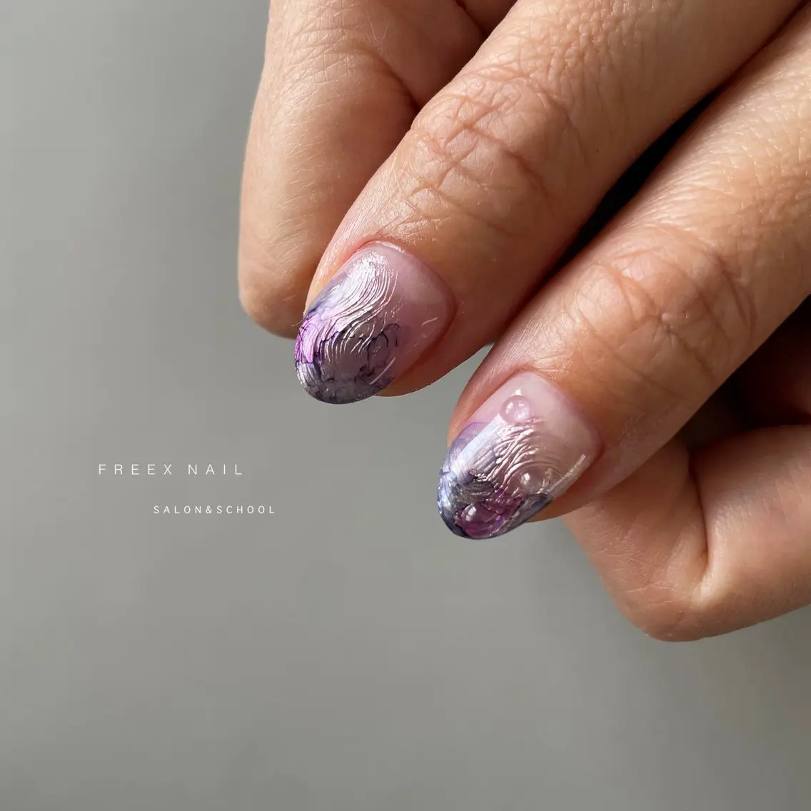 ネイル ハンドネイル ハンドケア freex nail /ニュアンス/個性派のネイルデザイン