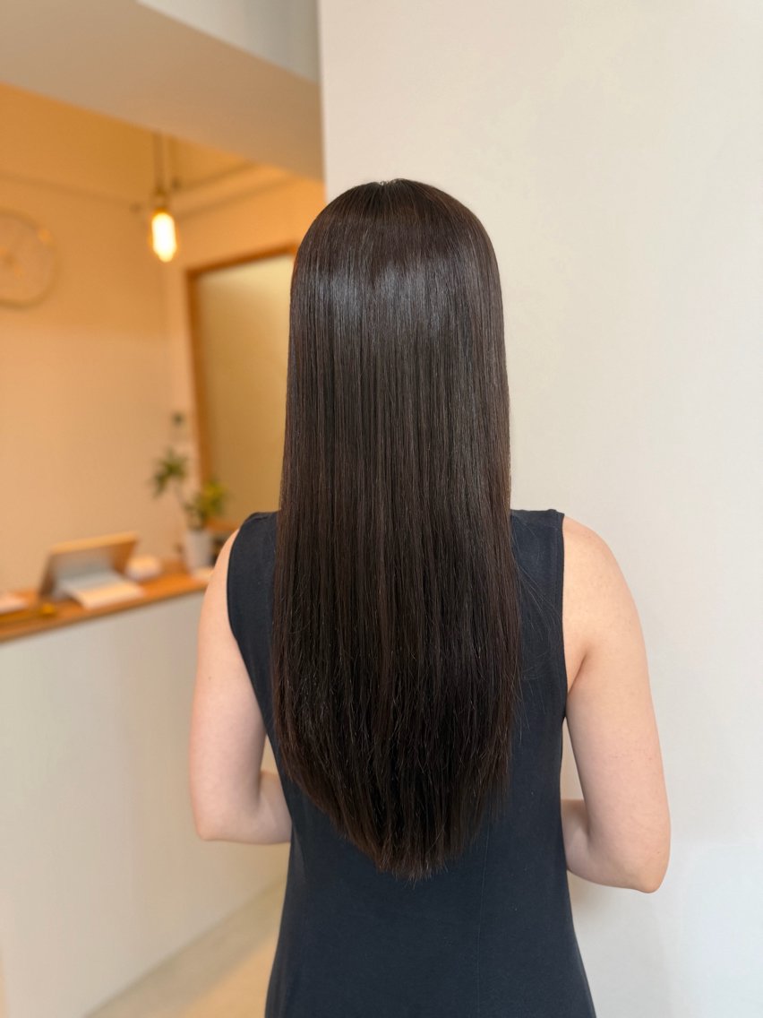 縮毛矯正 トリートメント 💇🏻♀️結/ 川崎美容師のヘアスタイル