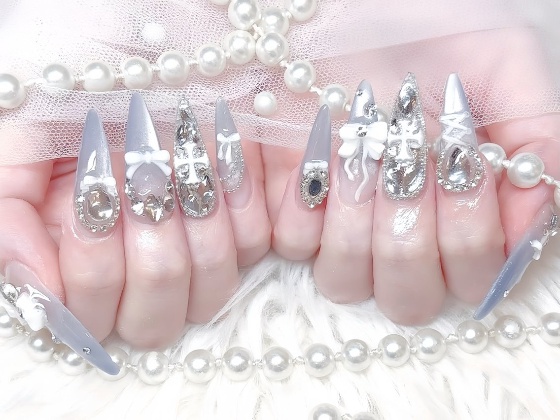 ネイル アニマル柄 べっ甲ネイル ボルドー ブラウン ドット ハンドネイル ハンドケア Rin Nail 新大久保店のネイルデザイン