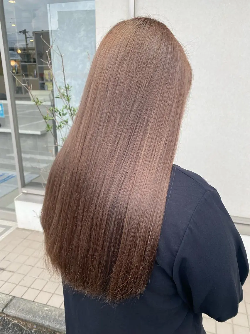【ミニモ学割】フルブリーチ+低刺激カラーの写真