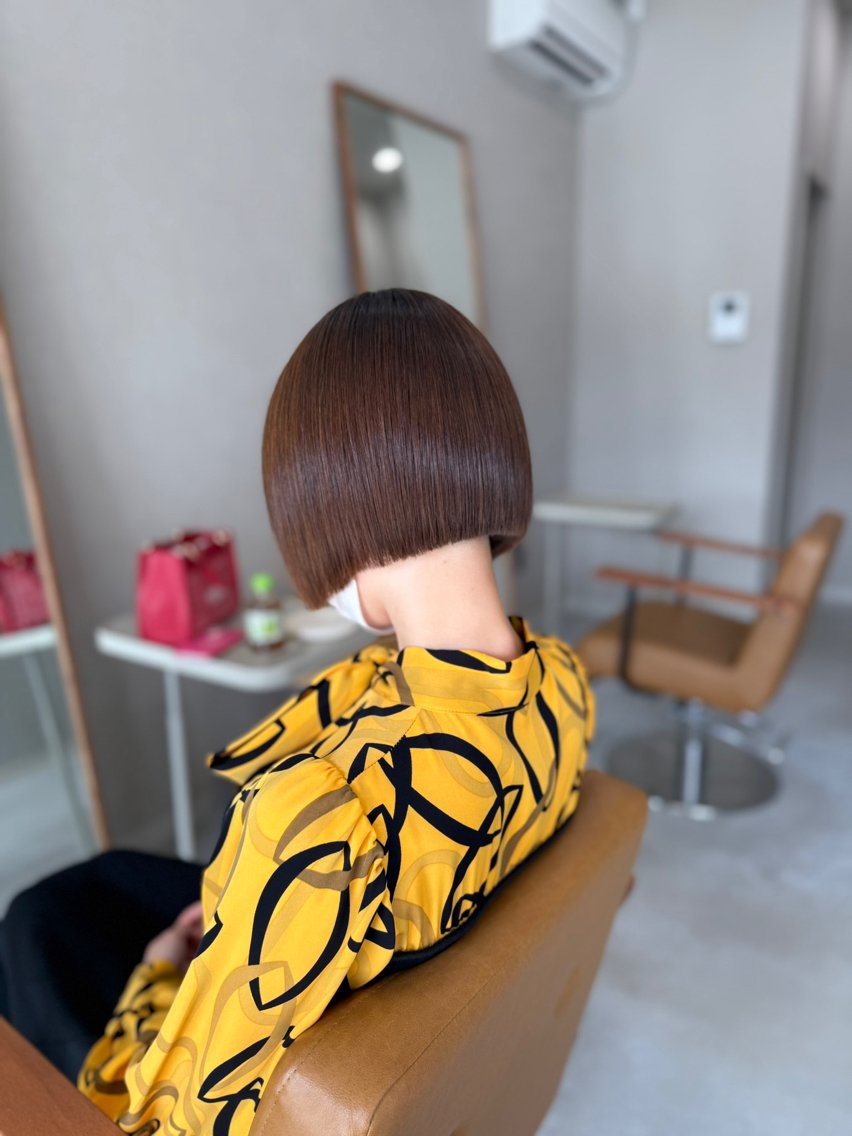 ショート カラー カット ヘアカラー トリートメント 中村 研介のヘアスタイル