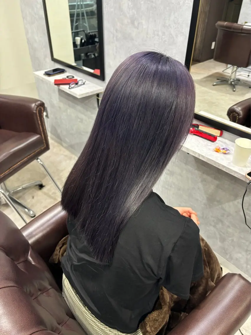 ミディアム 池袋/カラー特化🎨 ロング料金なし🩵のヘアスタイル
