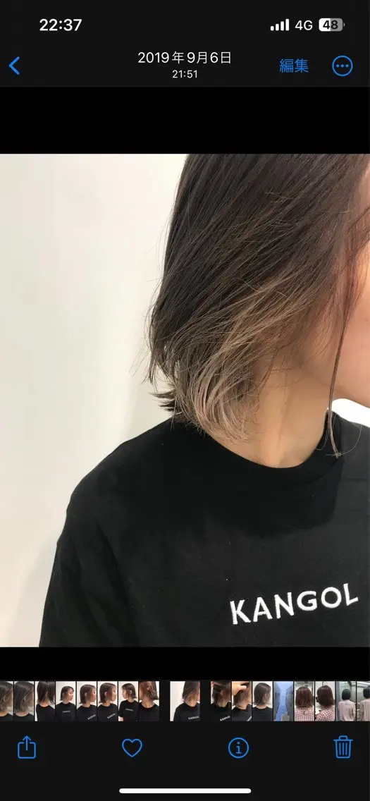 ショート カラー 【代表】 たき〜のヘアスタイル