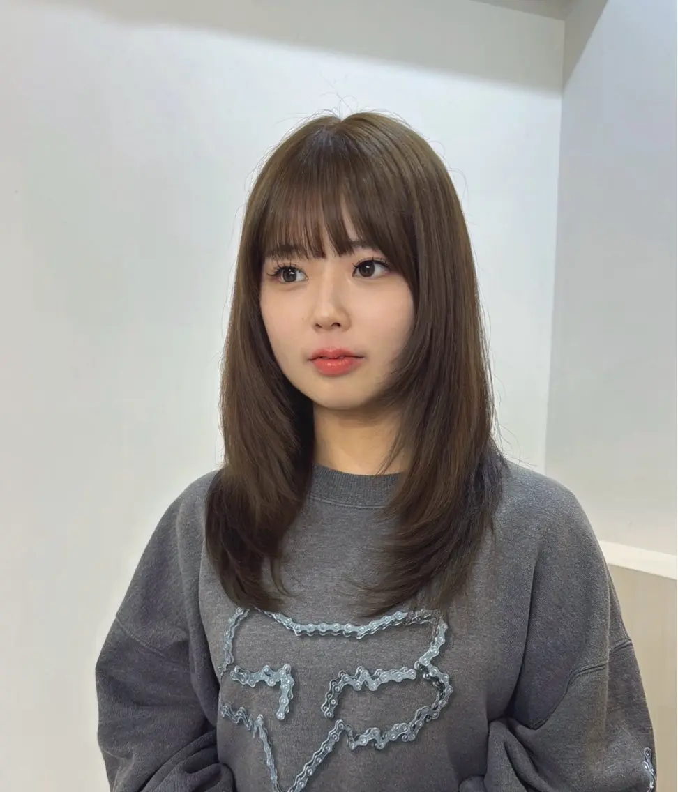 セミロング カラー fleurdelis ☪️senaのヘアスタイル