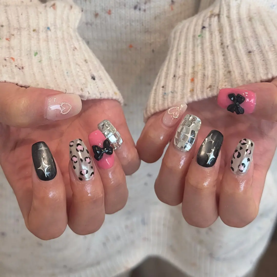 ネイル ハンドネイル 🎀フェイ フェイ🫧💗のネイルデザイン