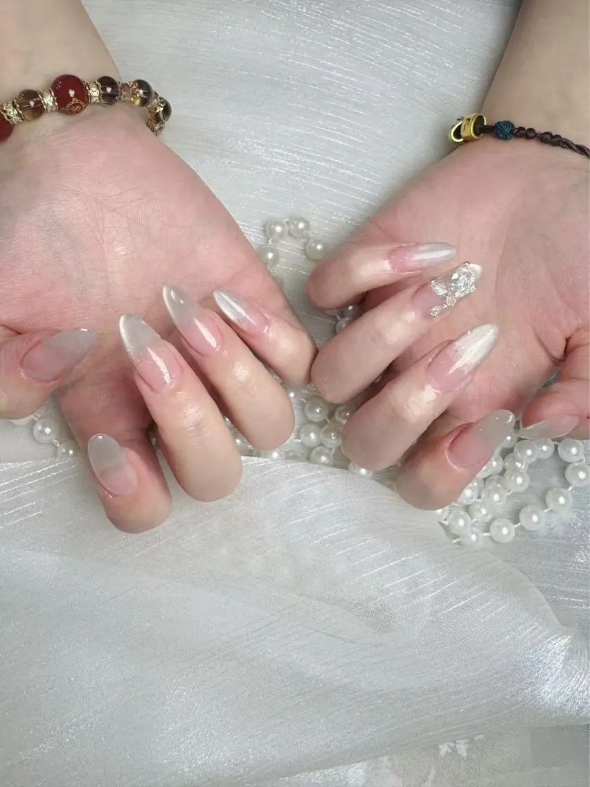 ネイル アートネイル フットネイル ジェルネイル ハート マグネットネイル Babarla Nailのネイルデザイン