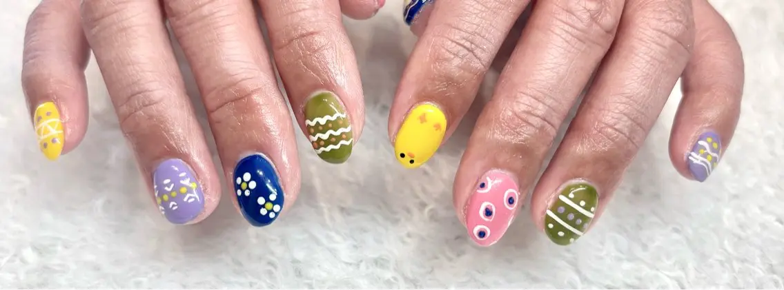 ネイル ハンドネイル 田中 梨奈のネイルデザイン
