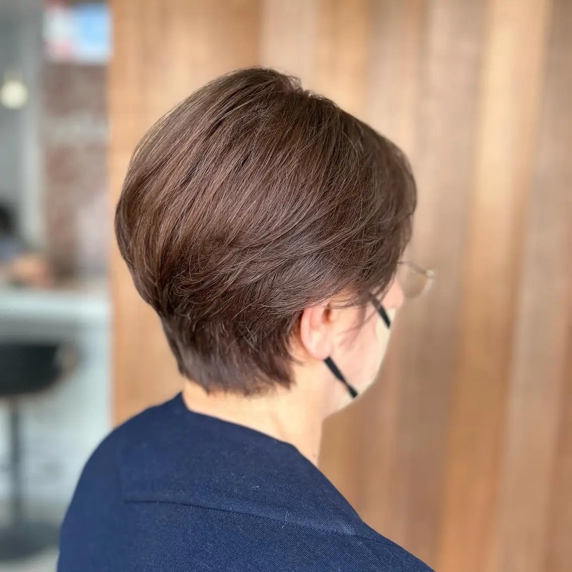 ショート カラー 柴田 久美子のヘアスタイル
