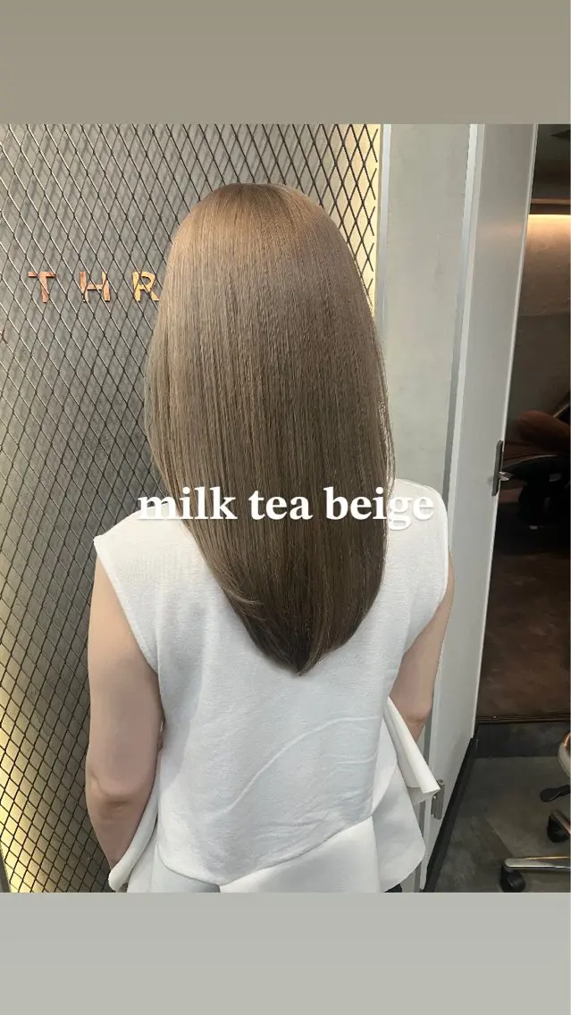 ロング カラー カット ヘアカラー 透明感カラー/ 髪質改善町田佑人のヘアスタイル