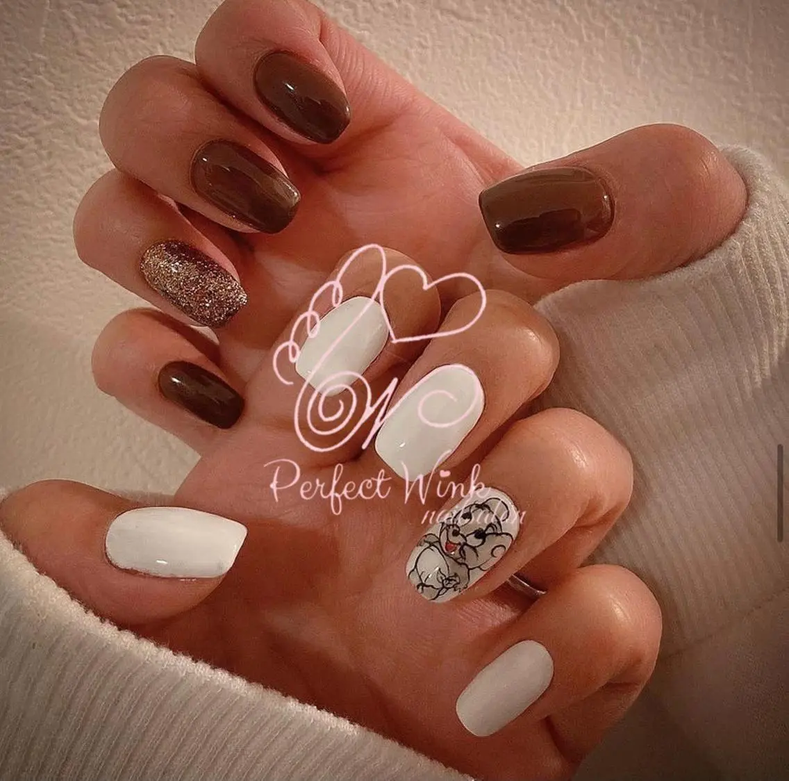 ネイル ハンドネイル 💅Perfect Wink RUI🌈のネイルデザイン