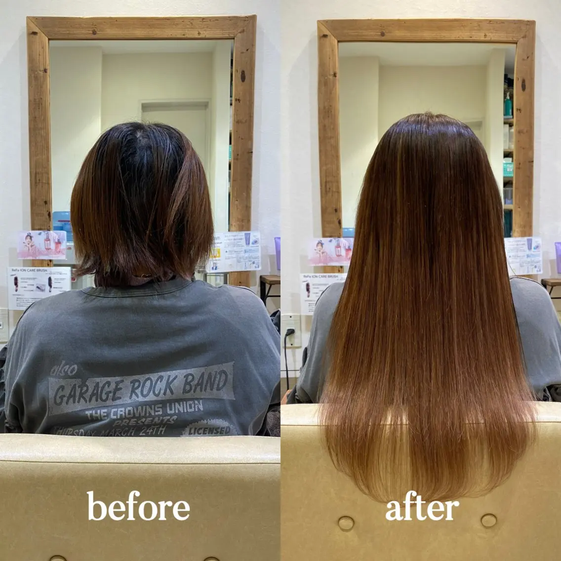 エクステ 𝐲𝐮𝐮𝐦𝐢 エクステ/ 艶カラーのヘアスタイル
