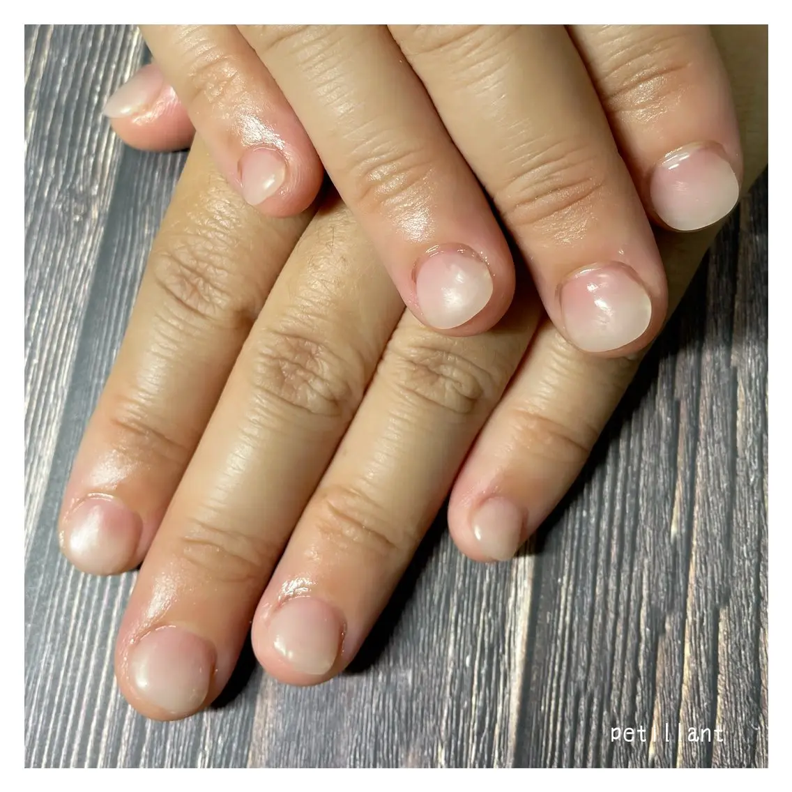 ネイル クリアネイル ジェルネイル マットネイル nail salon petillantのネイルデザイン