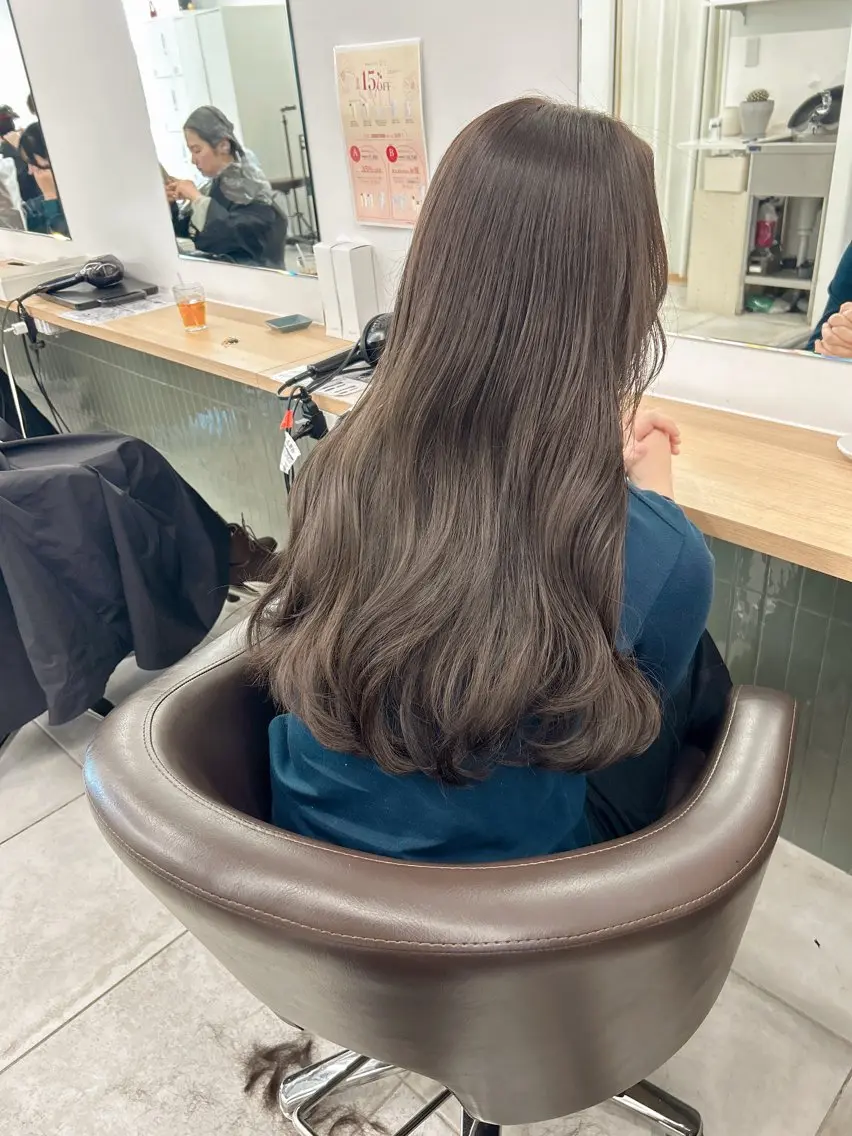 ロング カラー ヘアアレンジ ヘアカラー 【代表】 たき〜のヘアスタイル