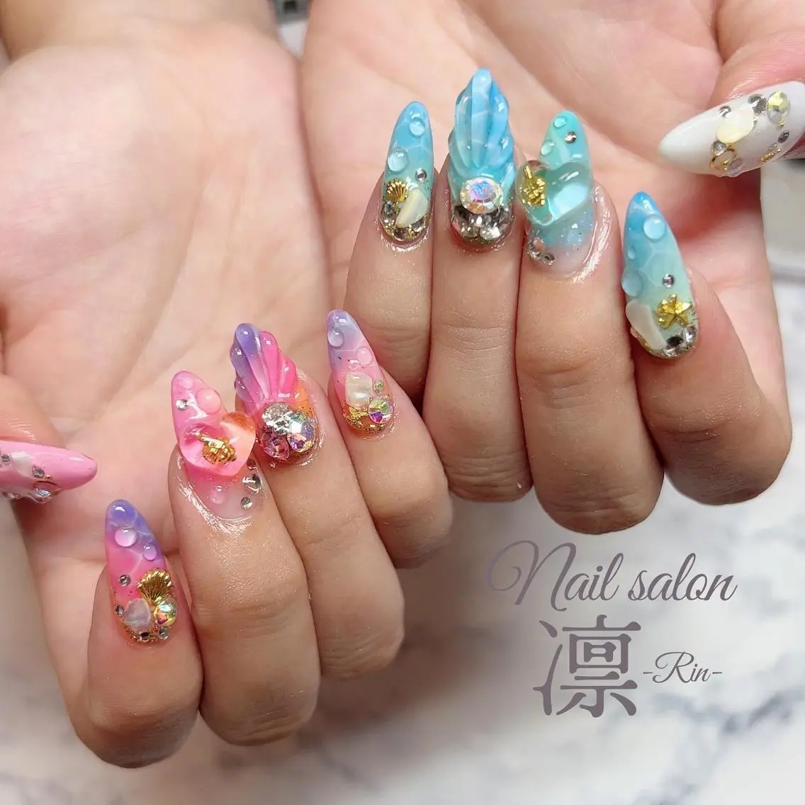 ネイル ジェルネイル private salon凛のネイルデザイン
