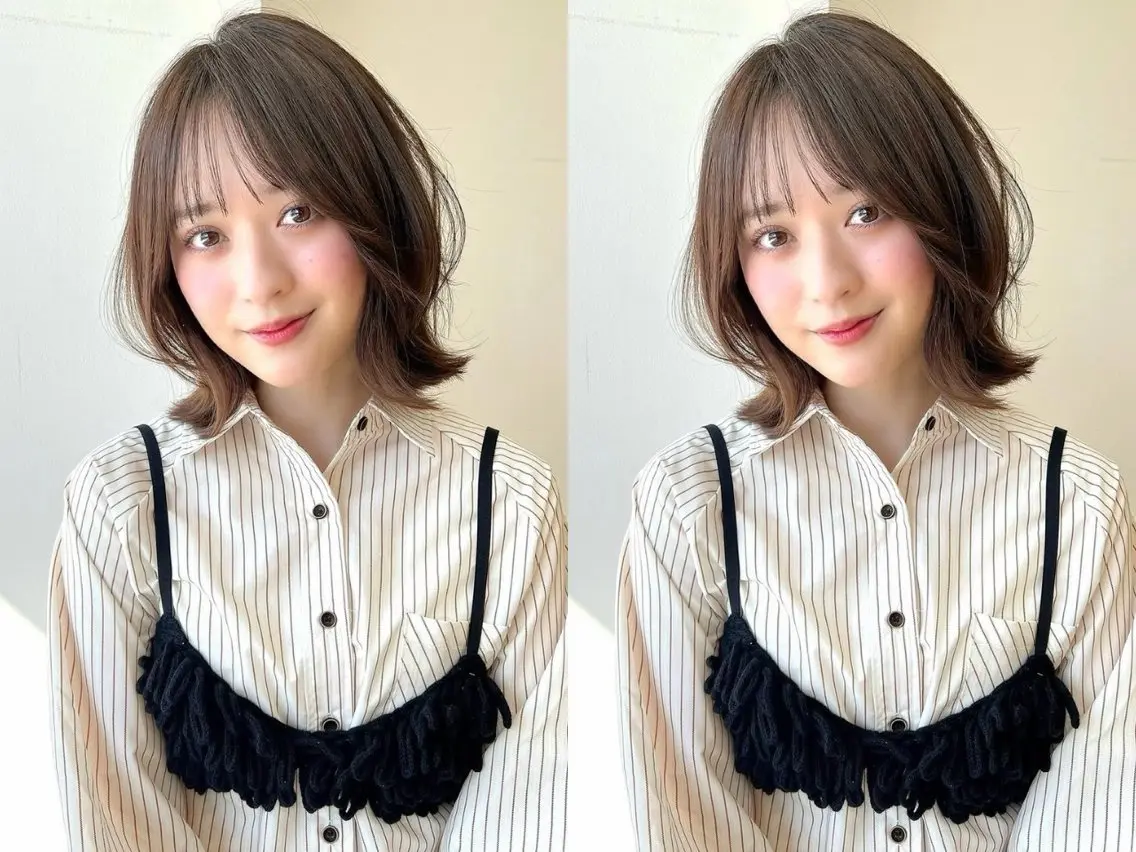 ミディアム 透明感カラー / Rio👶🏻💞のヘアスタイル