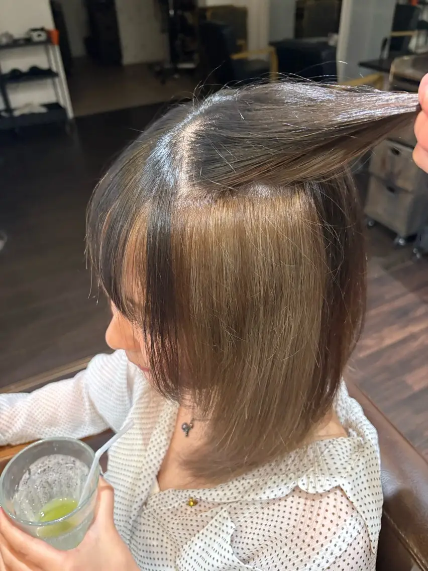 カラー 高田 圭佑のヘアスタイル
