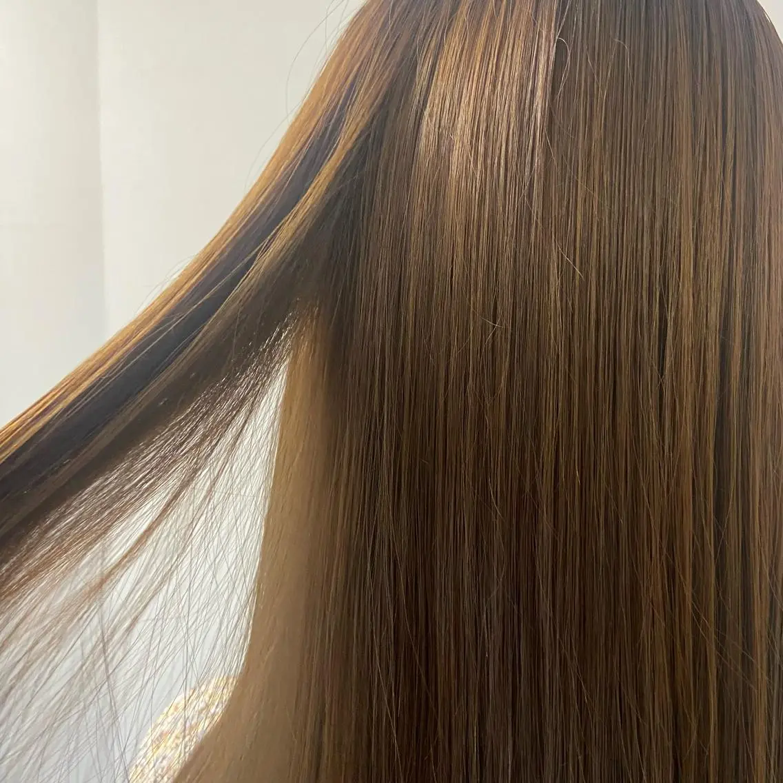 セミロング カラー カット ヘアカラー トリートメント natsumi / N°ariaのヘアスタイル