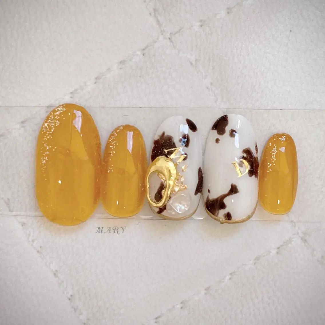 ネイル アートネイル ニュアンスネイル ワンカラーネイル ハンドネイル Mary nail .narumiのネイルデザイン