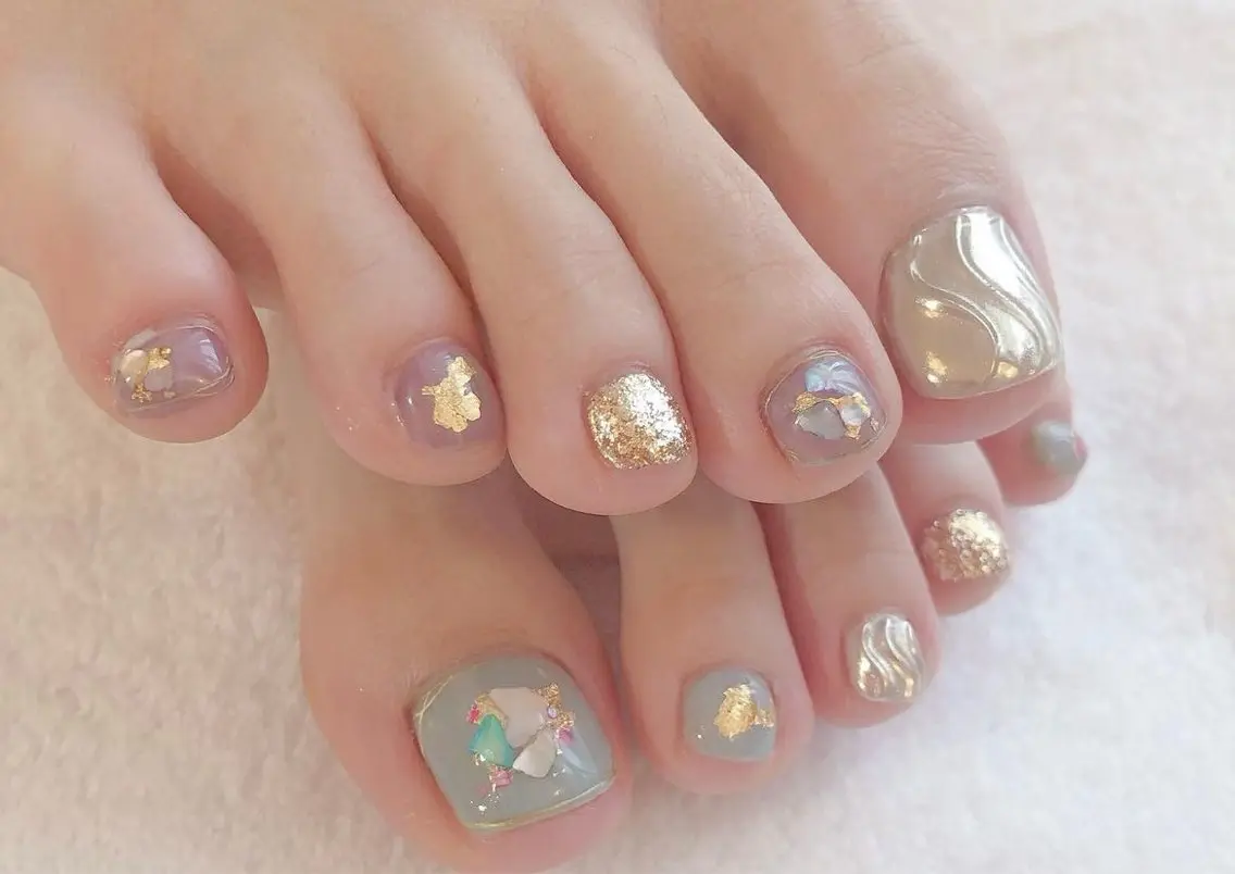 ネイル フットネイル 持ち込み Ella salonのネイルデザイン