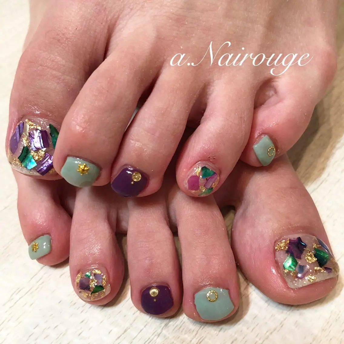 ネイル フットネイル Nail salon REIRISのネイルデザイン