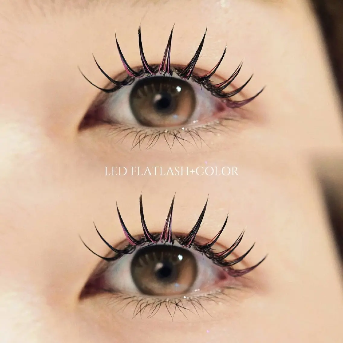 マツエク・マツパ フラットラッシュ Cia U. eyelashのマツエク・マツパデザイン