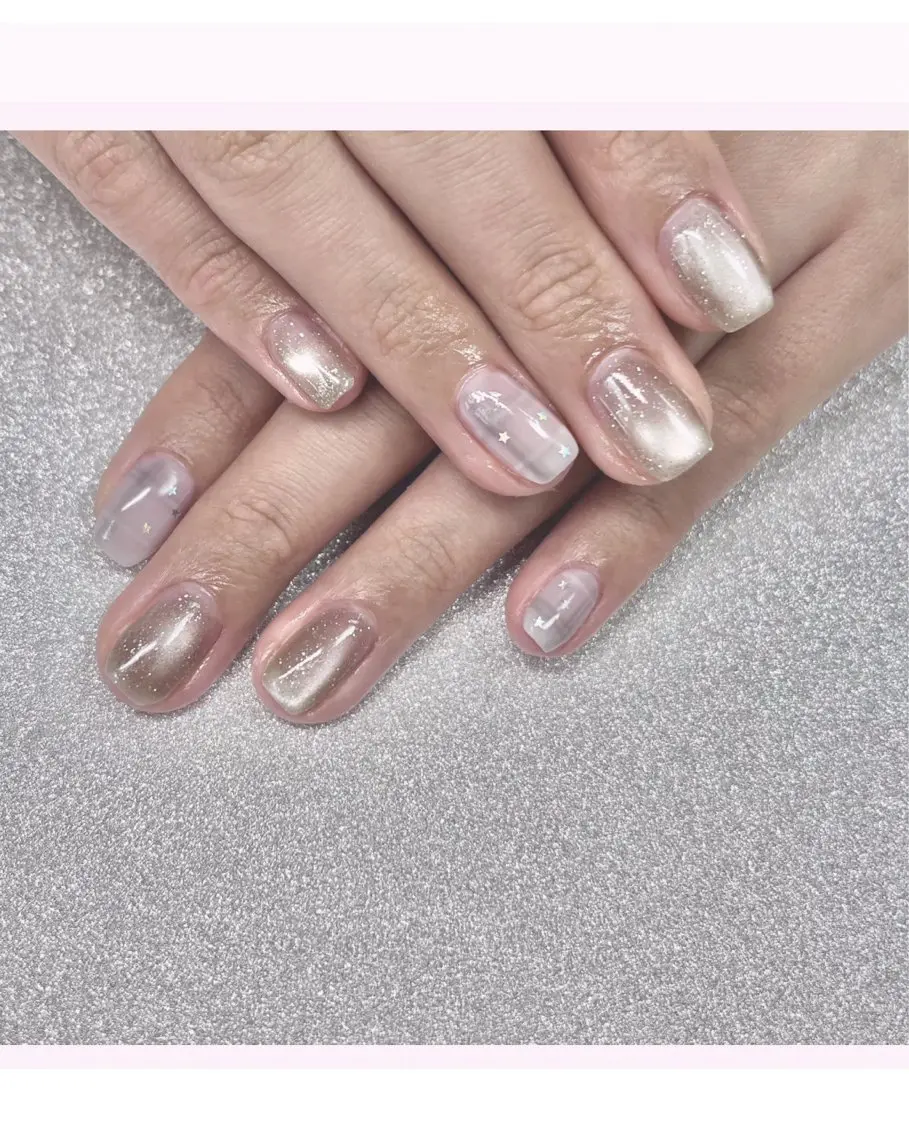 ネイル アートネイル マグネットネイル BEE NAILのネイルデザイン