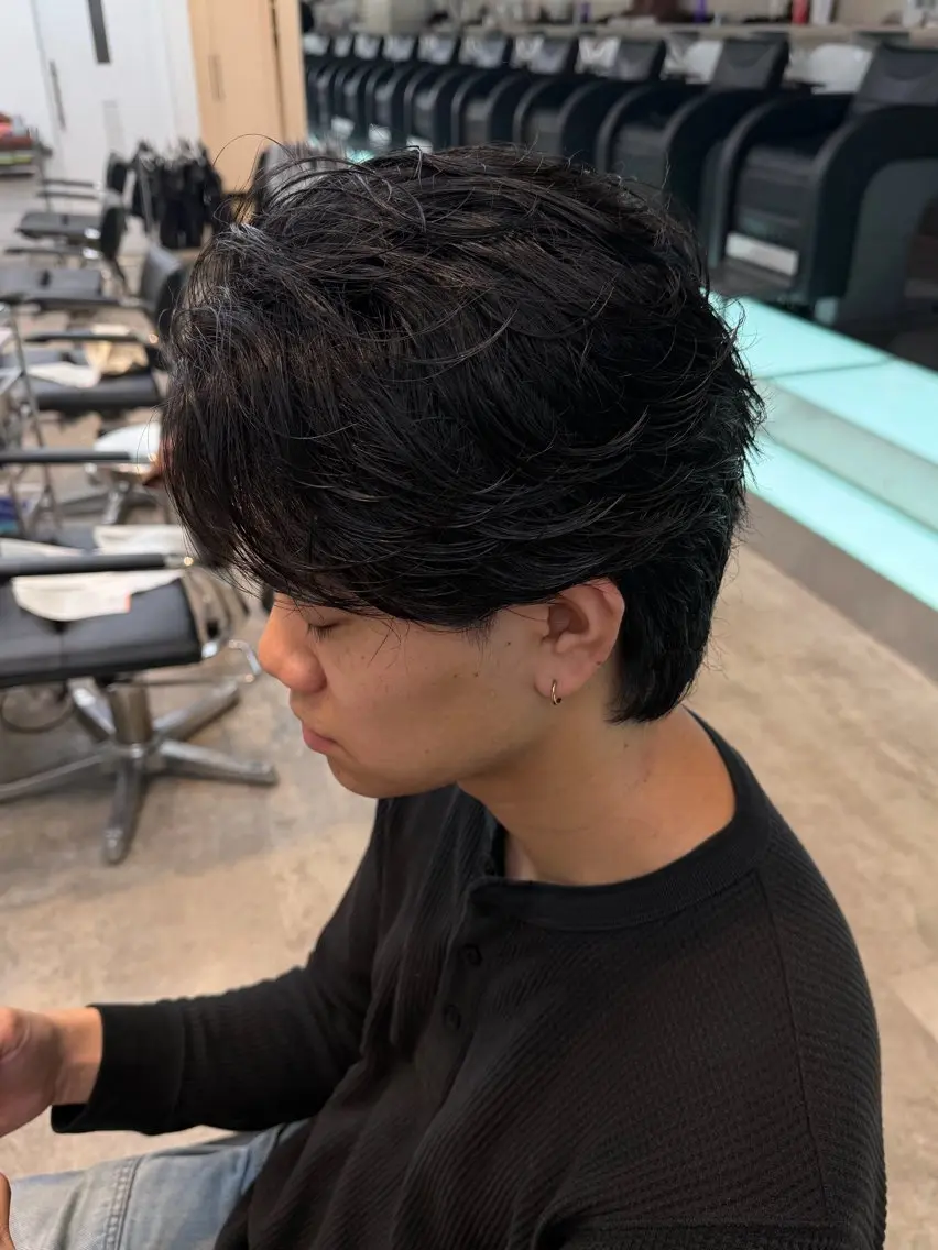 メンズ カット パーマ RINA fifthtokyoのヘアスタイル