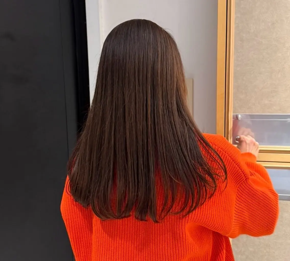 ロング ヘアアレンジ カット トリートメント ヘッドスパ 艶髪/ボブモデル 募集🫧terukaのヘアスタイル