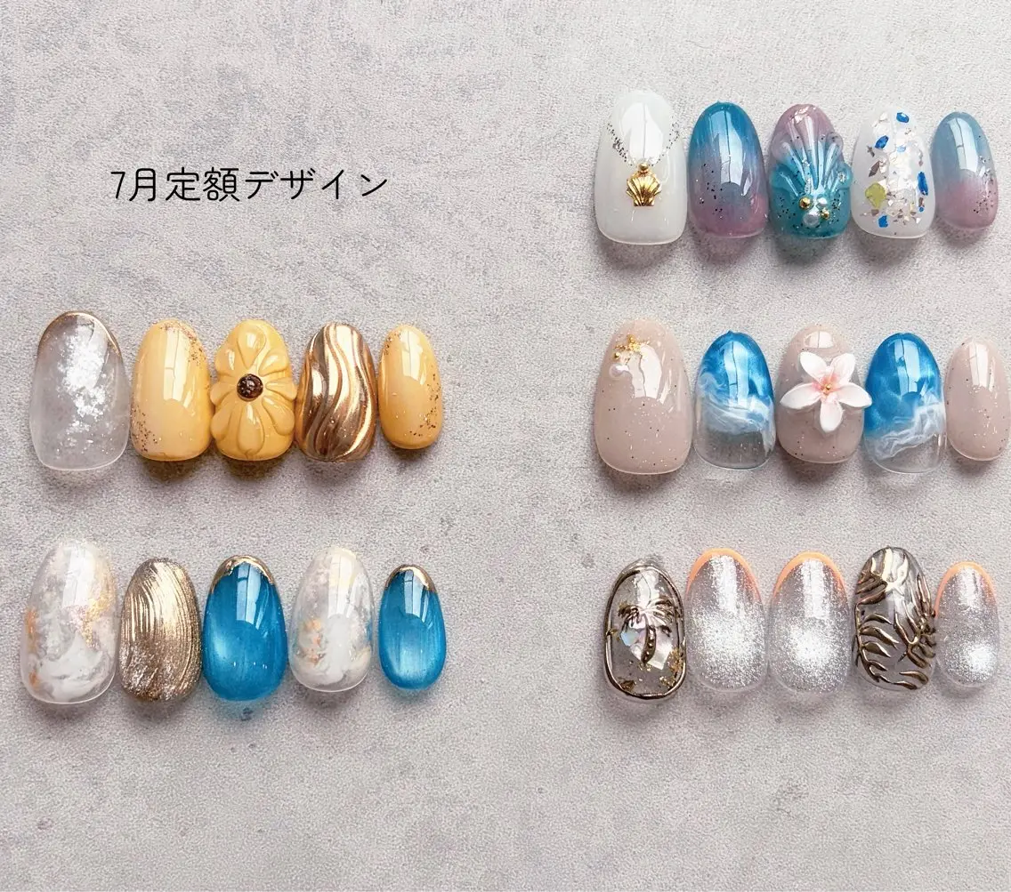 ネイル ハンドネイル 吉川市 ネイルサロンLのネイルデザイン