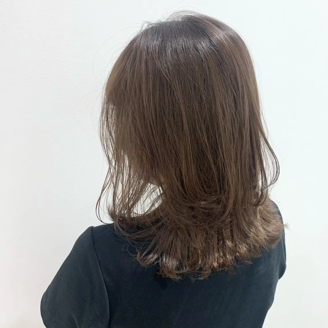 ミディアム カラー カット ヘアカラー トリートメント ボブ/美髪矯正 /佐藤　奈巳のヘアスタイル