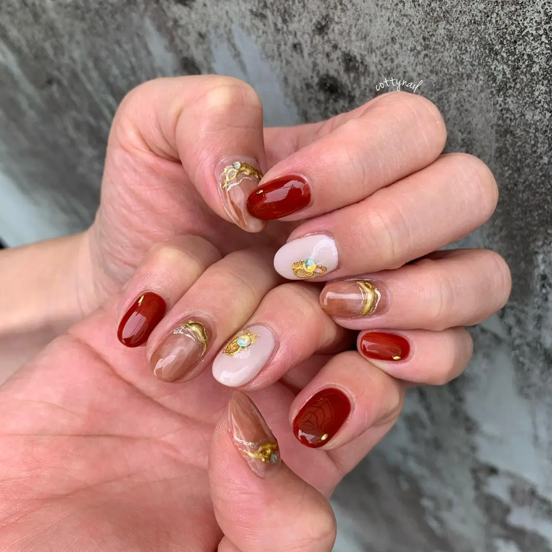 ネイル アートネイル ジェルネイル ニュアンスネイル cottynail -miki-のその他イメージ