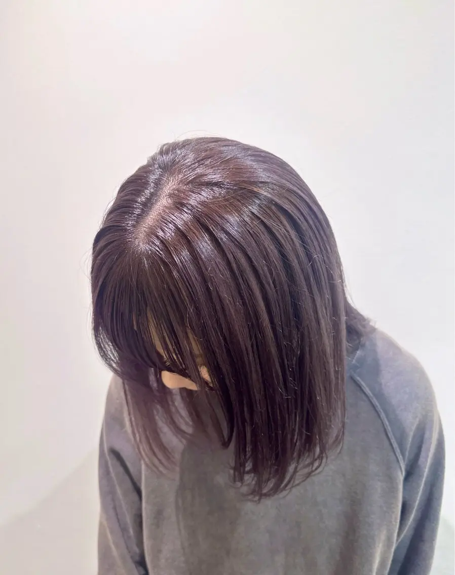 カラー ラベンダーカラー カットモデルさん 募集中です🎀のヘアスタイル