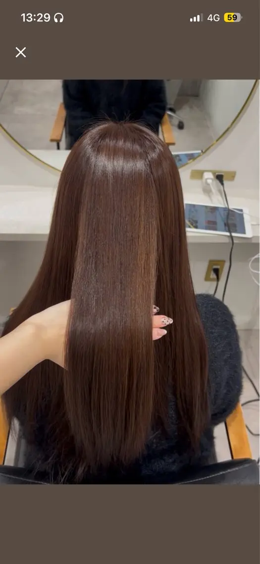 ロング カラー ヘアカラー Rimi 🩶ྀི HUG横浜のヘアスタイル