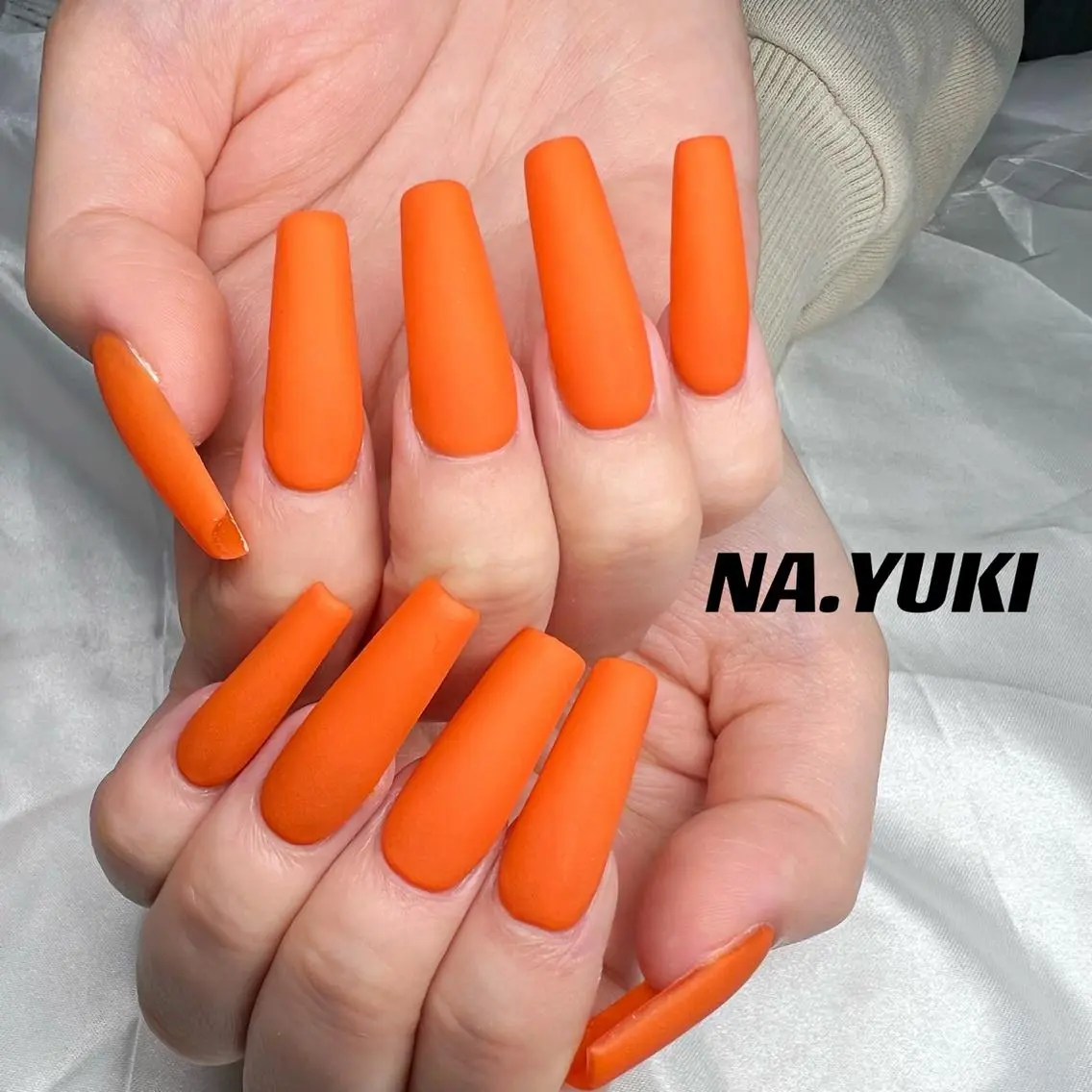 ネイル マットネイル ハンドネイル ハンドケア ナユキNA.YUKI 池袋店のネイルデザイン