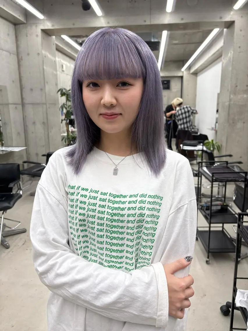 ショート アヤミ/韓国スタイル /ハイトーン/名古屋のヘアスタイル