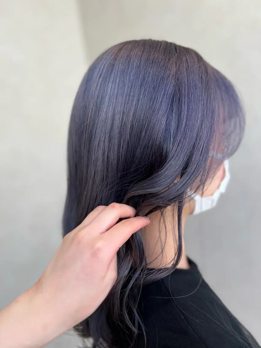 ロング カラー ラベンダーカラー ヘアカラー "今"だけでない美髪 KOTOMIのヘアスタイル